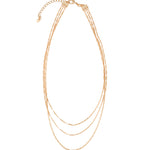 Baseline-Three Layer Singapore Chain Necklace-Necklaces-Blue Ruby Jewellery-Vancouver Canada