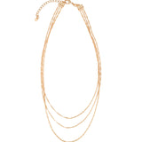 Baseline-Three Layer Singapore Chain Necklace-Necklaces-Blue Ruby Jewellery-Vancouver Canada