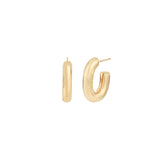 Modern Oval Hoops