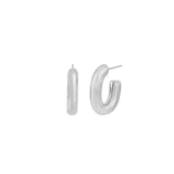 Modern Oval Hoops