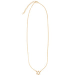 Baseline-Star of David Pavé Necklace-Necklaces-Blue Ruby Jewellery-Vancouver Canada