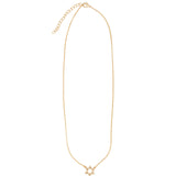 Baseline-Star of David Pavé Necklace-Necklaces-Blue Ruby Jewellery-Vancouver Canada