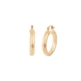Essential French Hoop Earrings | 25mm
