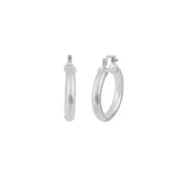 Essential French Hoop Earrings | 25mm