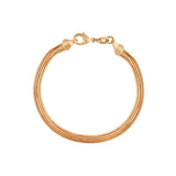 Layered Snake Chain Bracelet