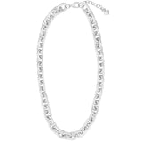 Bold Oval Rolo Necklace