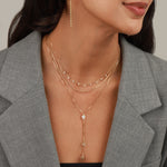 Baseline-Dainty Disc Chain Necklace-Necklaces-Blue Ruby Jewellery-Vancouver Canada