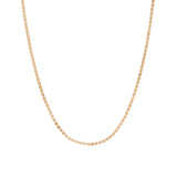 Dainty Disc Chain Necklace