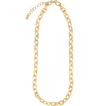 Baseline-Double Oval Link Necklace-Necklaces-Blue Ruby Jewellery-Vancouver Canada