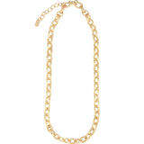 Baseline-Double Oval Link Necklace-Necklaces-Blue Ruby Jewellery-Vancouver Canada