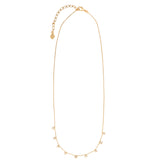 Baseline-CZ Bezel Box Chain Necklace-Necklaces-Blue Ruby Jewellery-Vancouver Canada