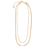 Baseline-Three Row Mixed Chain Necklace-Necklaces-Blue Ruby Jewellery-Vancouver Canada