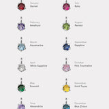 Kara Yoo-Birthstone Necklace-Necklaces-Blue Ruby Jewellery-Vancouver Canada