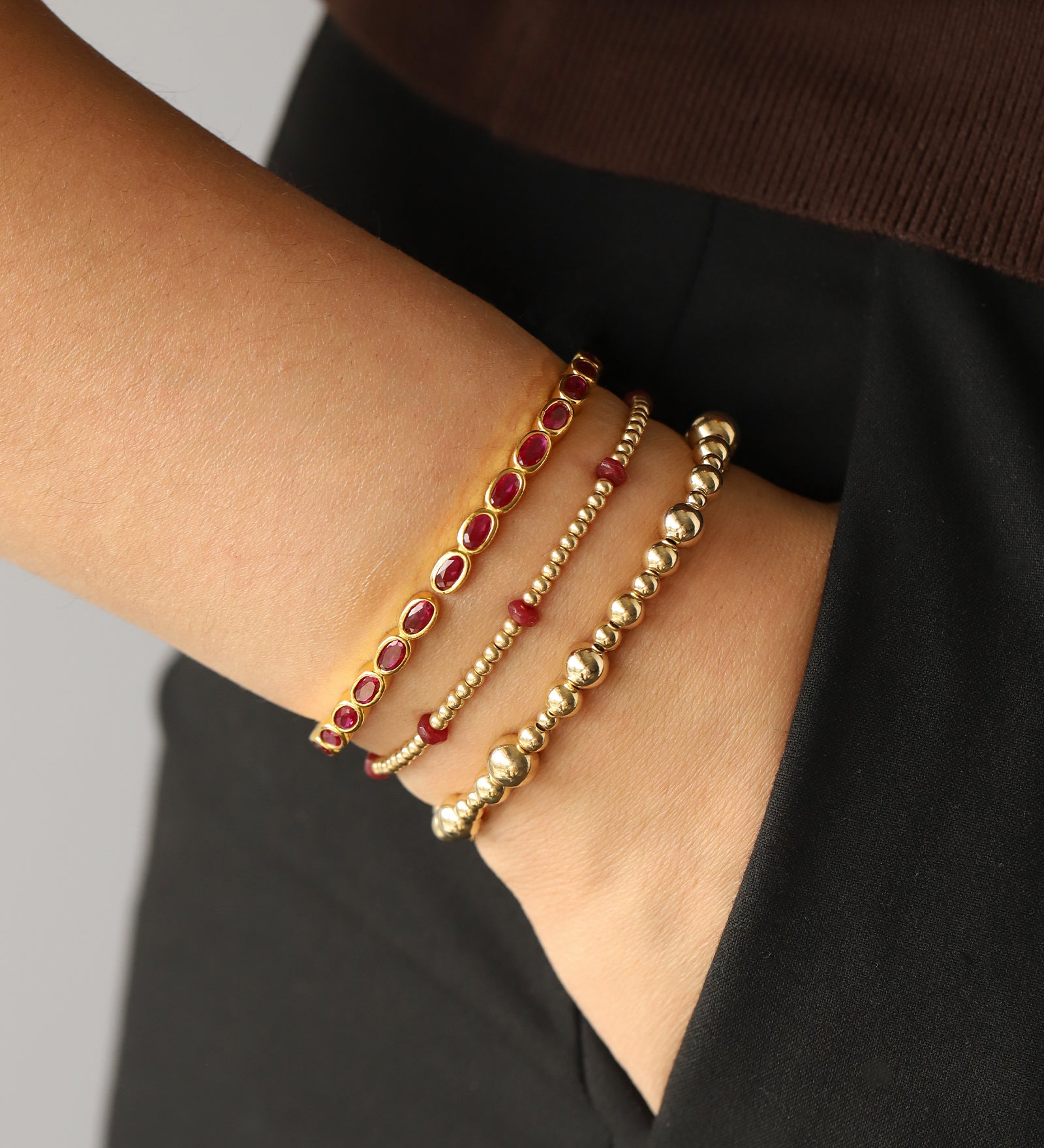 Oval Stone Hinged Bangles Gold Plated, Cubic Zirconia