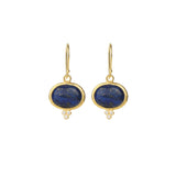 Siena Earrings Gold Vermeil, Lapis