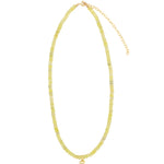Charm Society-Shell Charm Beaded Necklace-Necklaces-Blue Ruby Jewellery-Vancouver Canada