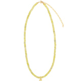 Charm Society-Shell Charm Beaded Necklace-Necklaces-Blue Ruby Jewellery-Vancouver Canada