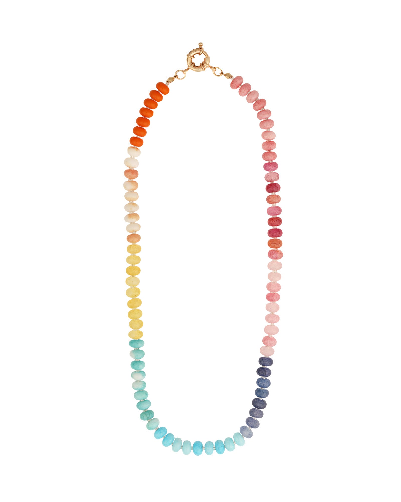 Charm Society-Ombré Beaded Necklace-Necklaces-Blue Ruby Jewellery-Vancouver Canada