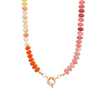 Charm Society-Ombré Beaded Necklace-Necklaces-Blue Ruby Jewellery-Vancouver Canada