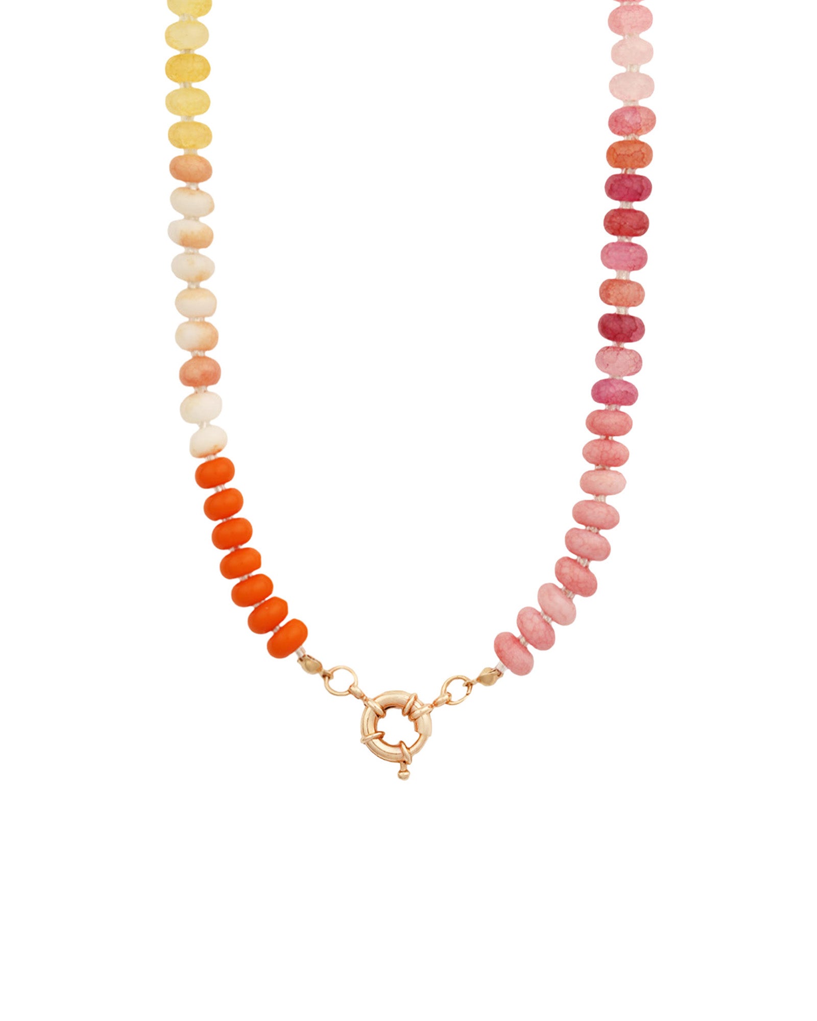Charm Society-Ombré Beaded Necklace-Necklaces-Blue Ruby Jewellery-Vancouver Canada