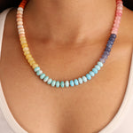 Charm Society-Ombré Beaded Necklace-Necklaces-Blue Ruby Jewellery-Vancouver Canada