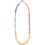 Charm Society-Ombré Beaded Necklace-Necklaces-Blue Ruby Jewellery-Vancouver Canada