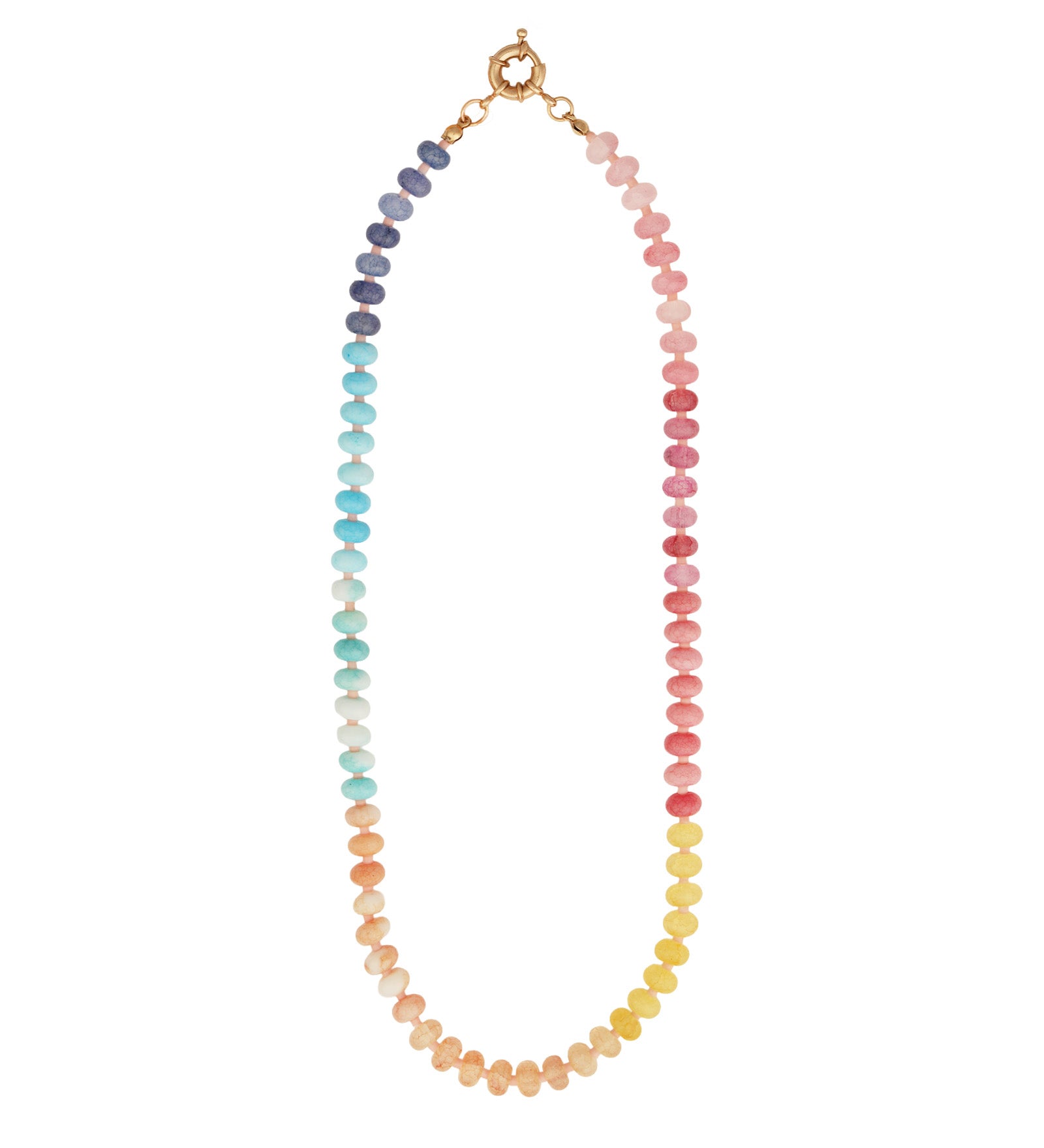 Charm Society-Ombré Beaded Necklace-Necklaces-Blue Ruby Jewellery-Vancouver Canada