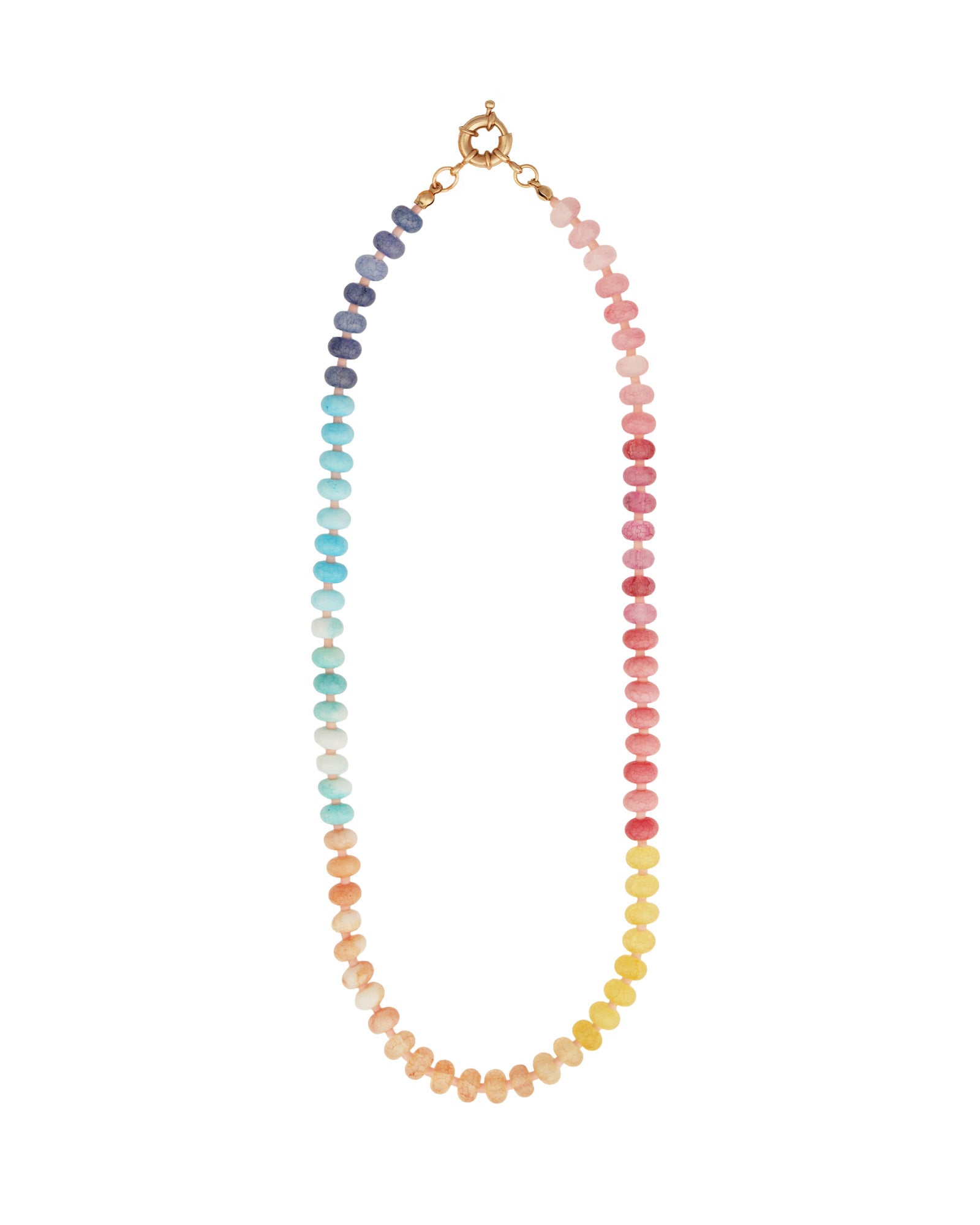 Charm Society-Ombré Beaded Necklace-Necklaces-Blue Ruby Jewellery-Vancouver Canada