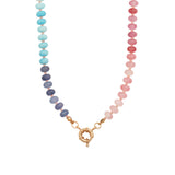 Charm Society-Ombré Beaded Necklace-Necklaces-Blue Ruby Jewellery-Vancouver Canada