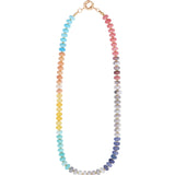 Charm Society-Ombré Beaded Necklace-Necklaces-Blue Ruby Jewellery-Vancouver Canada