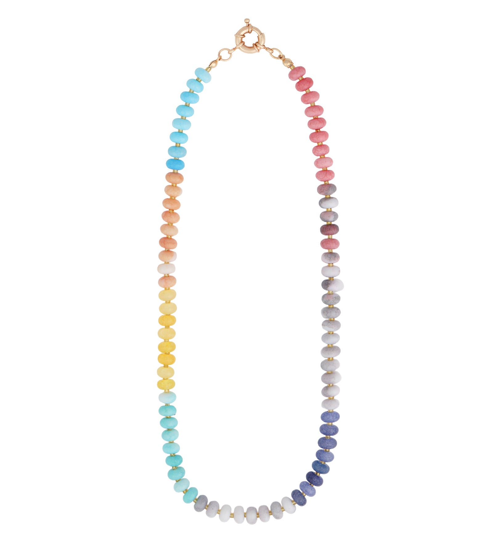 Charm Society-Ombré Beaded Necklace-Necklaces-Blue Ruby Jewellery-Vancouver Canada