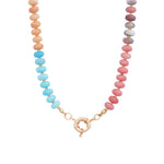 Charm Society-Ombré Beaded Necklace-Necklaces-Blue Ruby Jewellery-Vancouver Canada