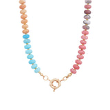 Charm Society-Ombré Beaded Necklace-Necklaces-Blue Ruby Jewellery-Vancouver Canada