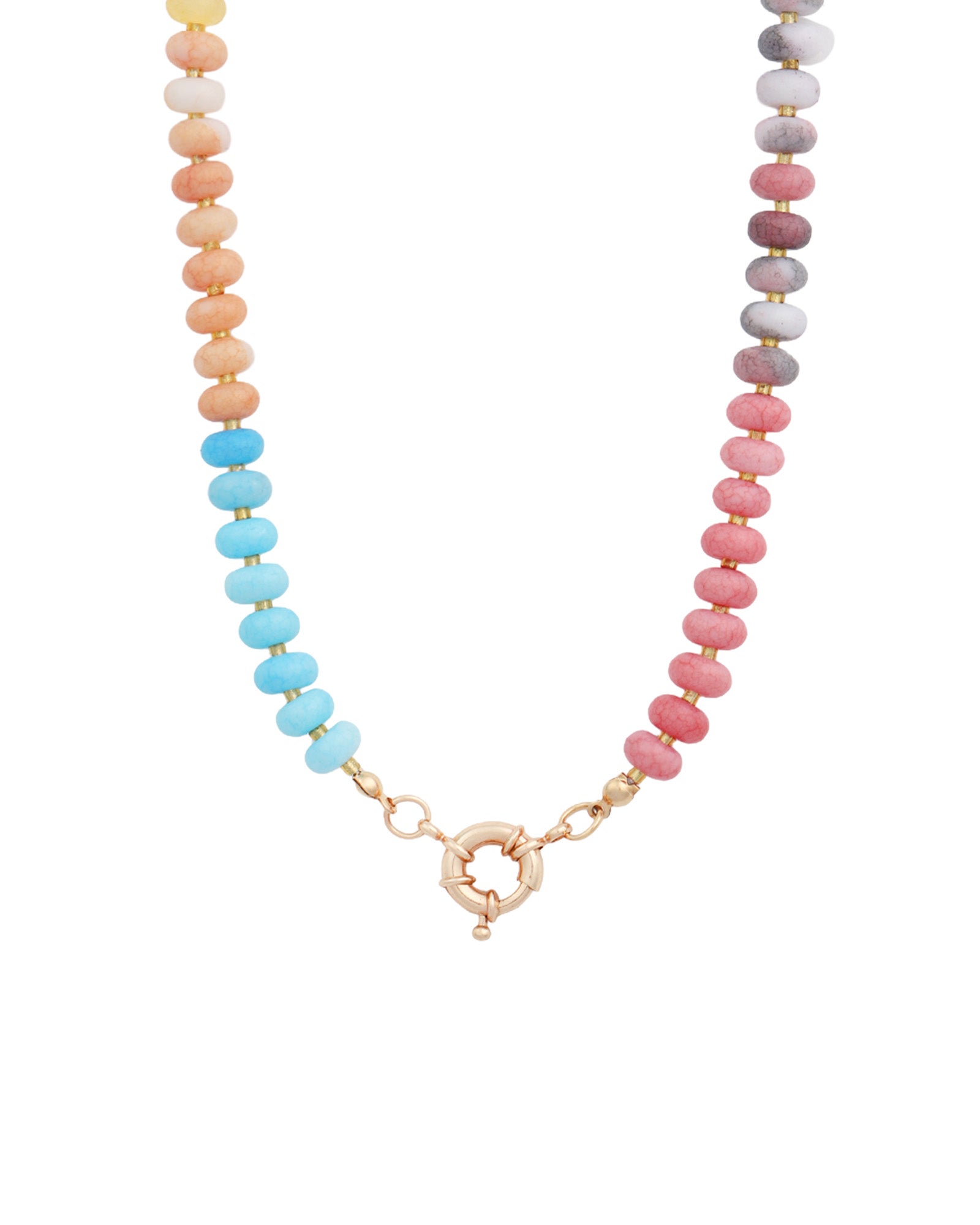 Charm Society-Ombré Beaded Necklace-Necklaces-Blue Ruby Jewellery-Vancouver Canada
