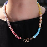 Charm Society-Ombré Beaded Necklace-Necklaces-Blue Ruby Jewellery-Vancouver Canada