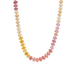 Charm Society-Ombré Beaded Necklace-Necklaces-Blue Ruby Jewellery-Vancouver Canada