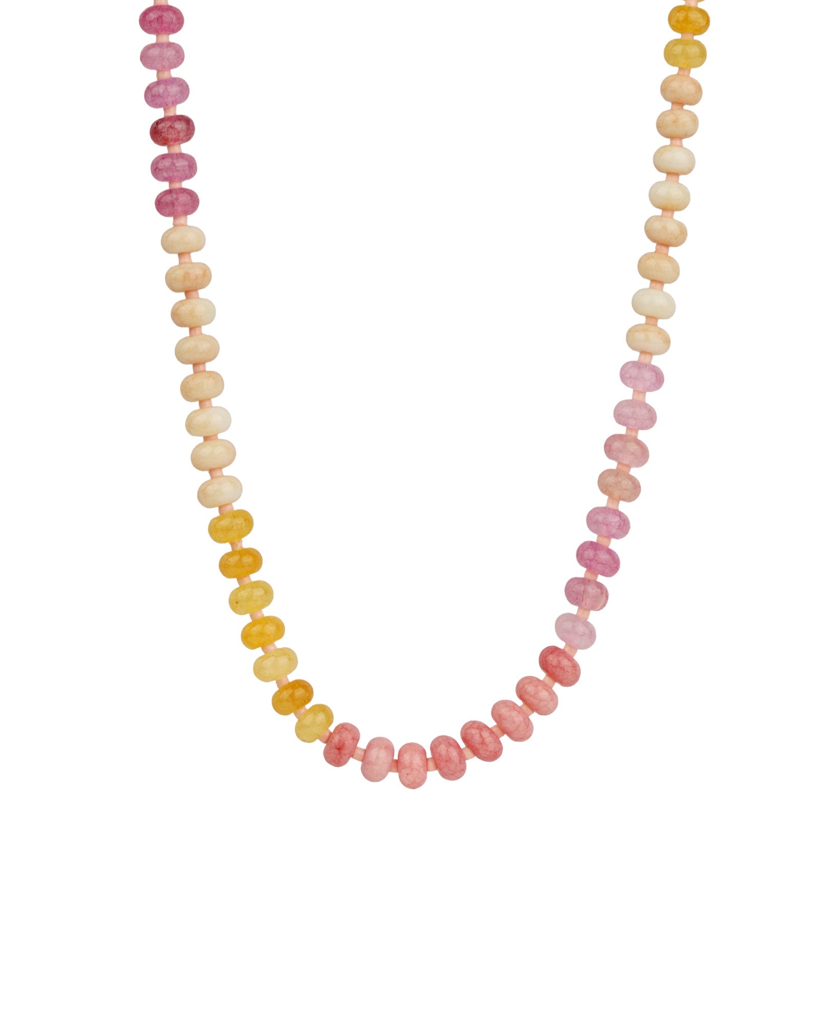 Charm Society-Ombré Beaded Necklace-Necklaces-Blue Ruby Jewellery-Vancouver Canada