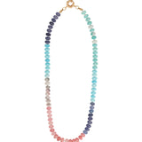 Charm Society-Ombré Beaded Necklace-Necklaces-Blue Ruby Jewellery-Vancouver Canada