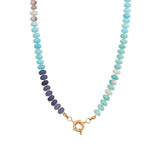 Charm Society-Ombré Beaded Necklace-Necklaces-Blue Ruby Jewellery-Vancouver Canada