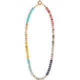 Charm Society-Ombré Beaded Necklace-Necklaces-Blue Ruby Jewellery-Vancouver Canada