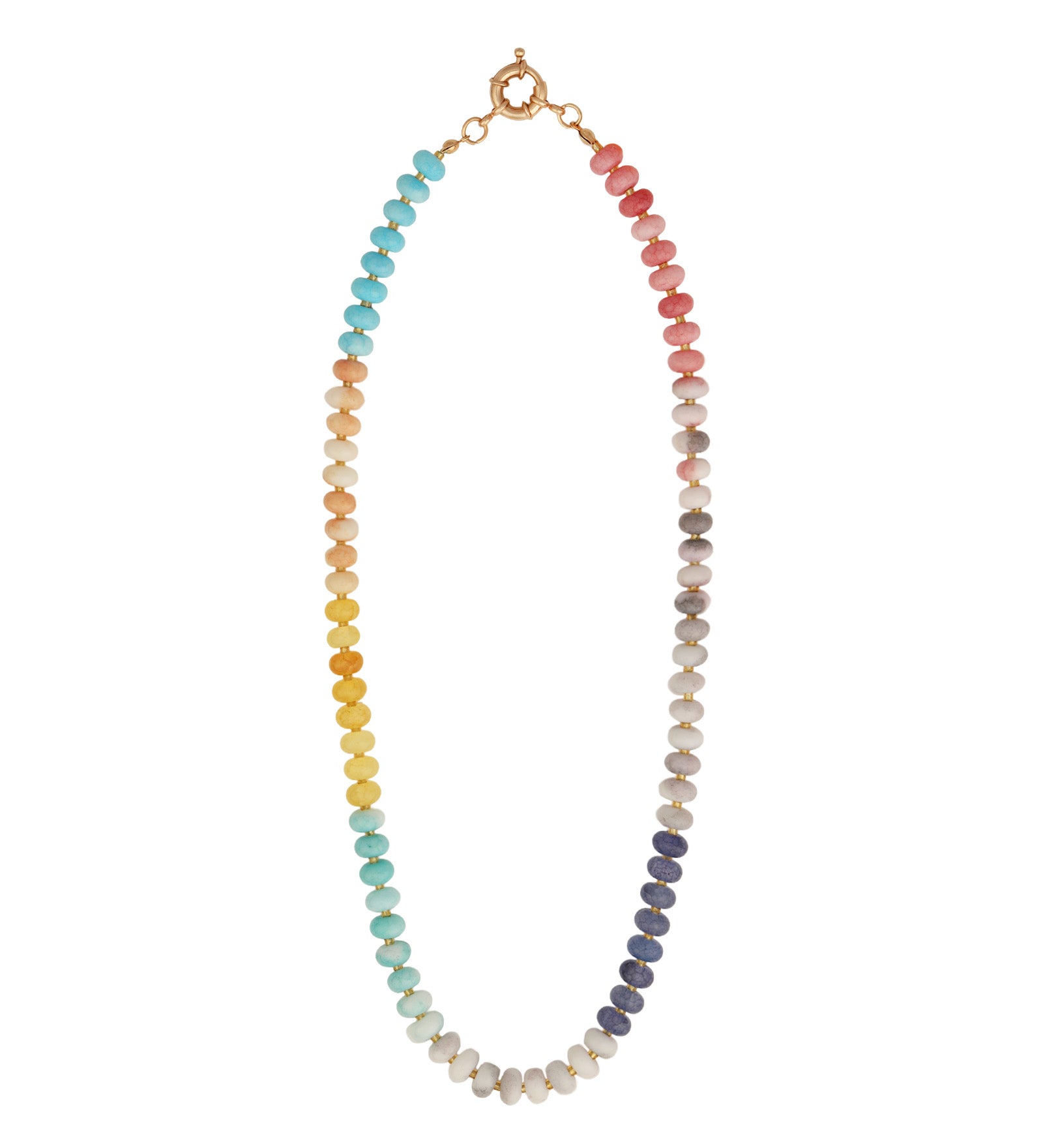 Charm Society-Ombré Beaded Necklace-Necklaces-Blue Ruby Jewellery-Vancouver Canada