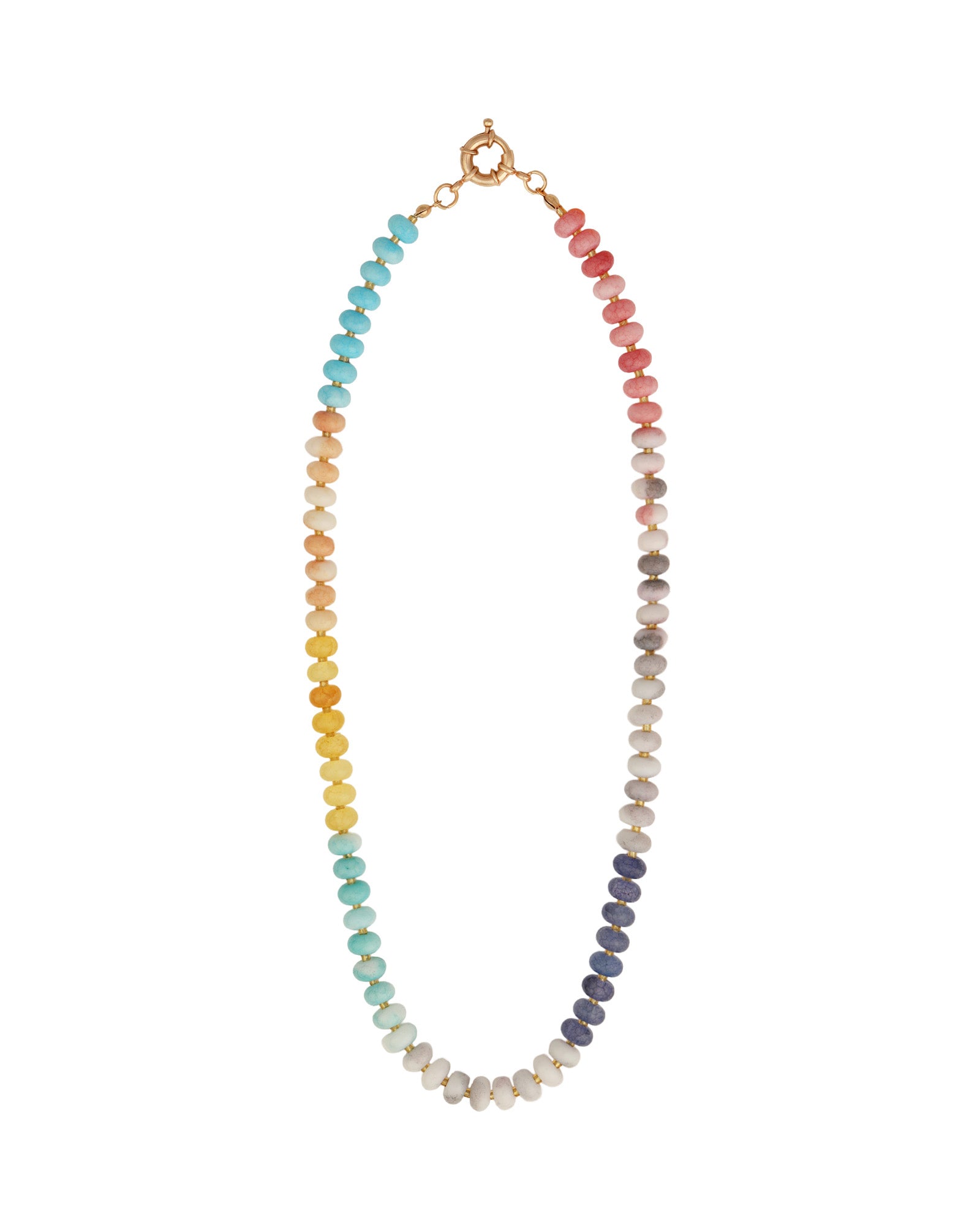 Charm Society-Ombré Beaded Necklace-Necklaces-Blue Ruby Jewellery-Vancouver Canada