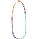 Charm Society-Ombré Beaded Necklace-Necklaces-Blue Ruby Jewellery-Vancouver Canada