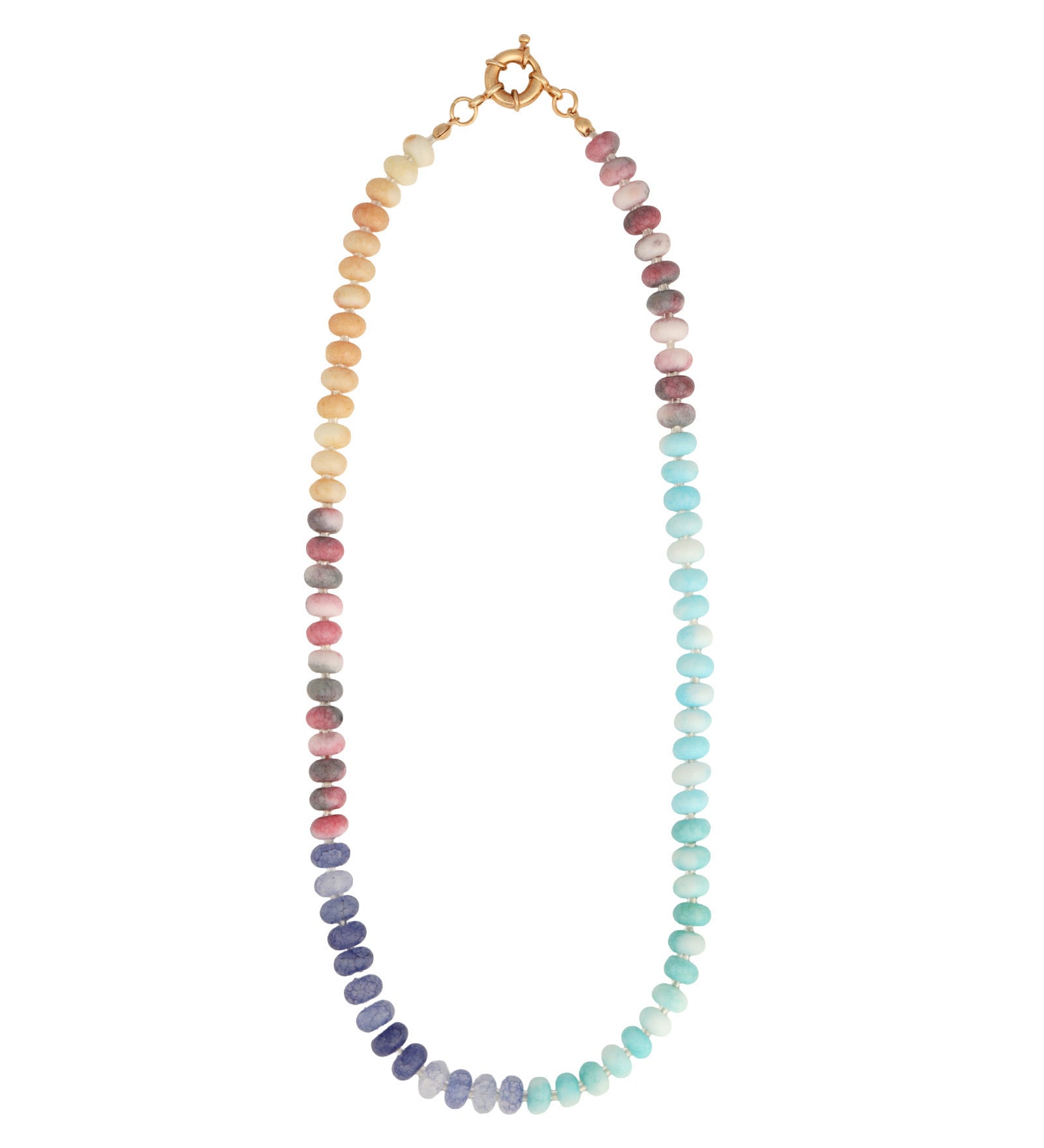 Charm Society-Ombré Beaded Necklace-Necklaces-Blue Ruby Jewellery-Vancouver Canada
