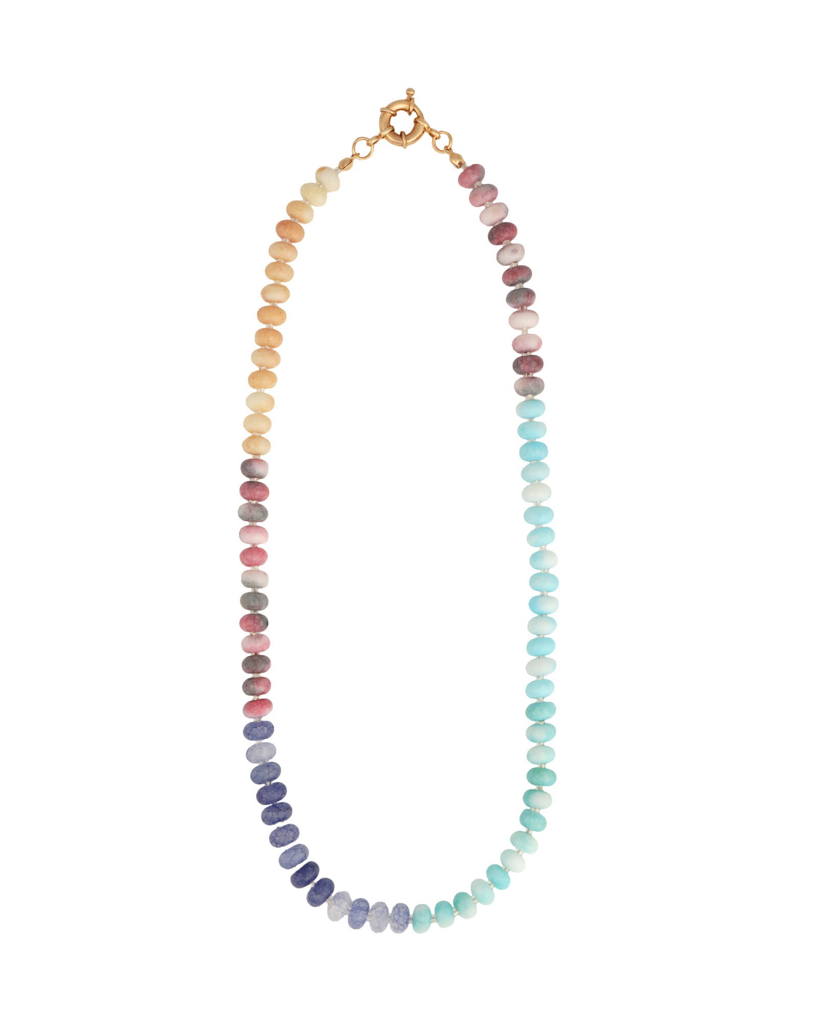 Charm Society-Ombré Beaded Necklace-Necklaces-Blue Ruby Jewellery-Vancouver Canada