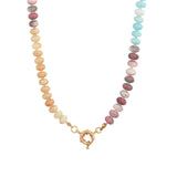 Charm Society-Ombré Beaded Necklace-Necklaces-Blue Ruby Jewellery-Vancouver Canada