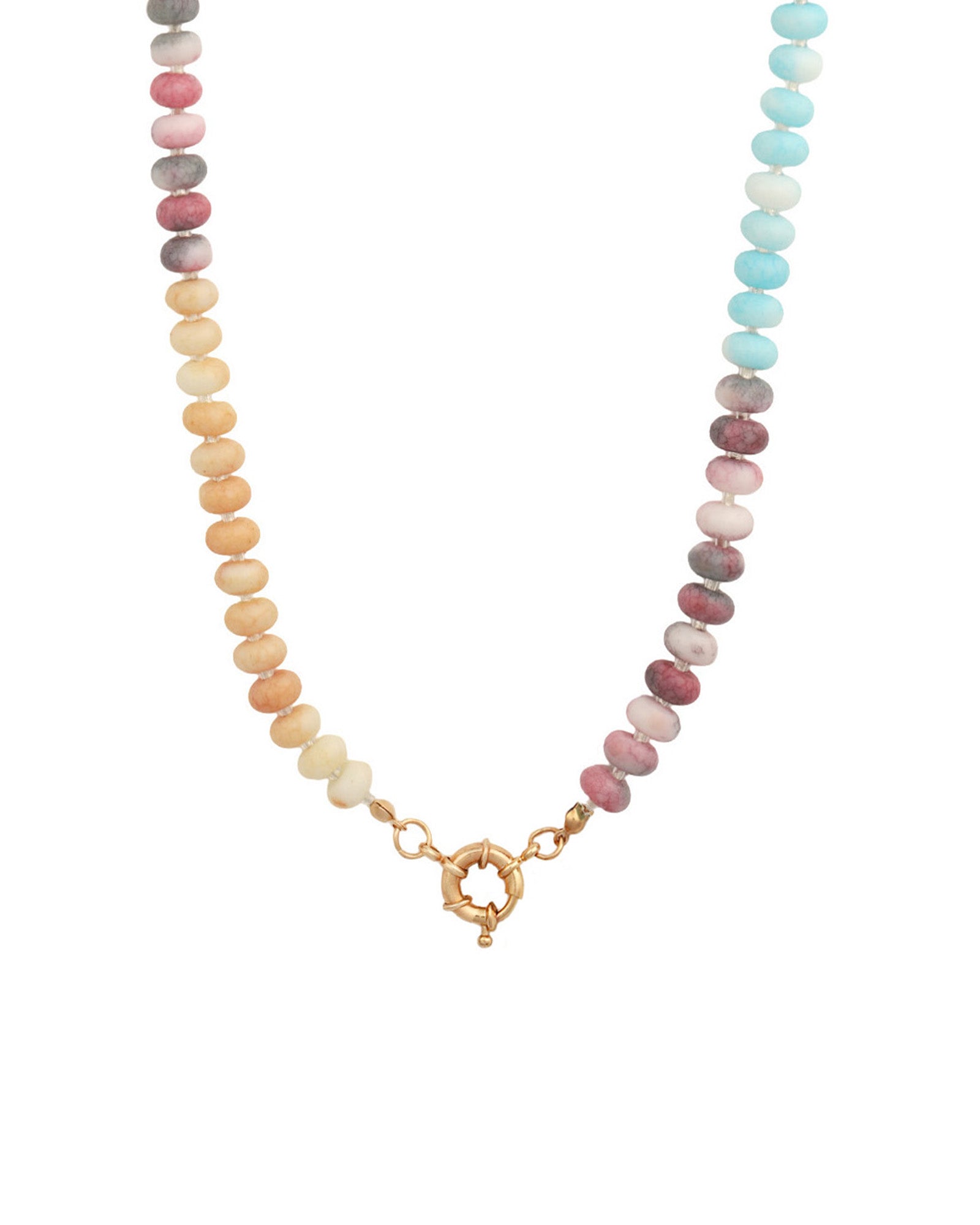Charm Society-Ombré Beaded Necklace-Necklaces-Blue Ruby Jewellery-Vancouver Canada