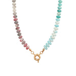 Charm Society-Ombré Beaded Necklace-Necklaces-Blue Ruby Jewellery-Vancouver Canada