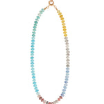 Charm Society-Ombré Beaded Necklace-Necklaces-Blue Ruby Jewellery-Vancouver Canada
