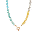 Charm Society-Ombré Beaded Necklace-Necklaces-Blue Ruby Jewellery-Vancouver Canada